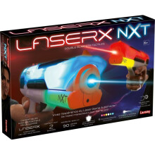 Schießspiel - Laserspiel - LANSAY - LASER X NXT - DOPPELTASTENBLASTER - Laserpistole für Kinder - Ab 6 Jahren