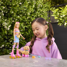Barbie Pets Skate and Run Pup Doll Set