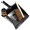 Large Garden Dustpan and Stiff Brush Set 10