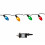 Samuel Alexander 12m 120 LED Multi-Action Christmas String Lights in Multi-Coloured 9