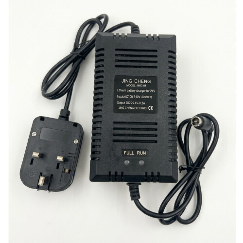 24v Charger 2A Electric Bicycle 250W-450W Lithium Battery RCA 10.5mm EU/UK Plug