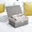 Wickerfield Grey Wicker Storage Basket - Set (L+M+S) 3