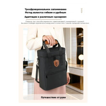 Two-Bottle Wine Tote Bag, Wear-Resistant Portable Insulated Wine Bottle Storage Pouch, Large Capacity & Leakproof