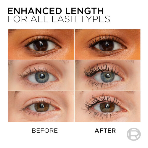 L’Oréal Paris L’Oreal Paris Original Telescopic Mascara, Lengthening, Black 2