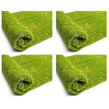 4X Sztuczny Mech FałSzywe Zielone RośLiny Faux Trawa z Mchu do Sklepu Home Patio Decoration