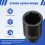 Faankiton 5PCS 1/2" Drive Deep Impact Socket Set, CR-MO Large Socket Set 4