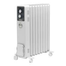Dimplex ECR20TIE Oil Free Portable Radiator, 2kW Electric Heater, Timer