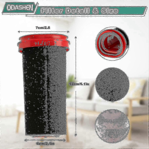 25,2V dammsugarefilter för Bosch Flexxo Series 4 3-pack 1