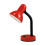 EGLO EGLO Desk lamp Basic, bedside table light made of steel and red plastic 1