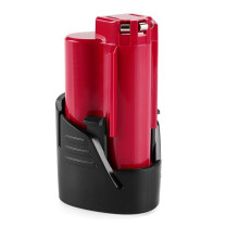 12V 2500mAh Lithium Battery for M12 Series Tools,for M12 48-59-2401 48-59-1204 Charger