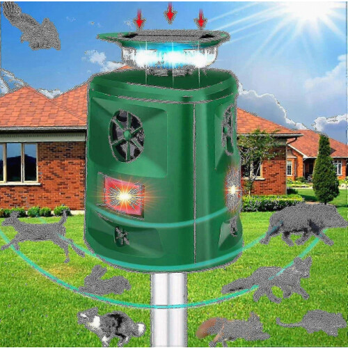 Απωθητικό γατών και ζώων εξωτερικού χώρου με αισθητήρα κίνησης υπερηχητ