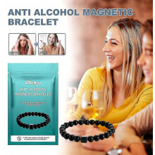 Braccialetto magnetico antialcol, efficace nel ridurre il consumo di alcol, braccialetto per magnetoterapia per alleviare il disagio do