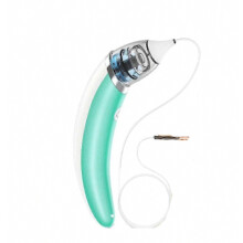 Aspiratore nasale elettrico per neonati, pulitore nasale automatico ricaricabile e rimovibile, antireflusso per neonati e bambini duran