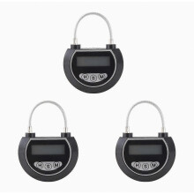 contenitori con timer elettronico multifunzione per giocattoli, colore nero_JSAO2
