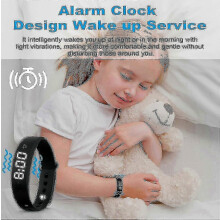 Orologio con sveglia a vibrazione, sveglie vibranti con timer per il conto alla rovescia, orologio con promemoria e sveglia a vibrazion