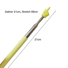 Uitschuifbare vingerstick, intrekbare telescopische aanwijsstok voor in de klas, mini handaanwijsstok voor presentaties, whiteboardpres