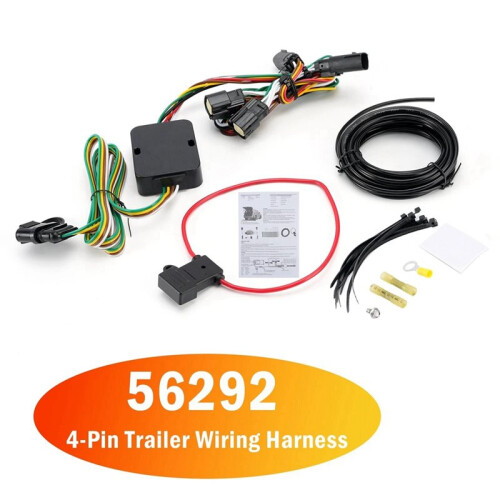 4-Pin Trailer Wiring Harness Kit 56292 for   Sport Titanium 2015-2018 2
