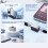 Dual-Core Type-C Decoding Headphone Amplifier with 4.4+3.5mm Dual-Port HiFi Audio Quality Mobile Phone Audio Adapter 2