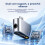 Dual-Core Type-C Decoding Headphone Amplifier with 4.4+3.5mm Dual-Port HiFi Audio Quality Mobile Phone Audio Adapter 4