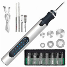 Kabelloser elektrischer Gravierstift – Mini-Gravierwerkzeug mit 3 einstellbaren Geschwindigkeiten und 300-mAh-Akku – Yalo Präzisionsgra