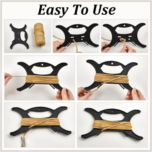 10 Pack Rope Winder Cord Organizer Reel String Organizer Spool Holder for Fishing  Cable 2