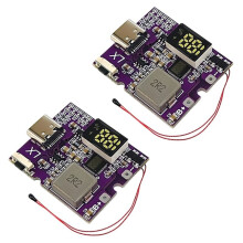 2PCS 22.5W Power Bank Bidirectional Fast Charging Module Circuit Board with Digital Type-C Support PD/QC4.0 3.0 VOOC