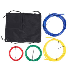 4-Meter Copper Tube Bending Spring with Internal Protective Strip (Includes 1/4", 3/8", 1/2", 5/8" Sizes)and Storage Bag