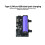 Breadboard Power Supply Module, Dual Output Charging Board with Power Indicator,Anti Sleep Design for DIY Electronic 7