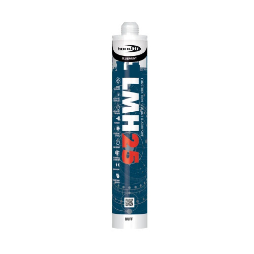 Bond It LMH25 Low Modulus Silicone EU4 Hybrid Joints Construction Sealant Adhesive Buff