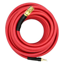 7.5M High Pressure Pneumatic Air Compressor Hose, Explosion-Proof Wear-Resistant Air Hose with Quick Connect Fittings