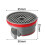 2pc Bathroom Large Caliber Gravity Hinge Floor Drain Core Straight Drainage Anti-Odor Deodorizing Floor Drain Inner Core 6