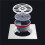 2pc Bathroom Large Caliber Gravity Hinge Floor Drain Core Straight Drainage Anti-Odor Deodorizing Floor Drain Inner Core 2