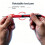 Multimeter Test Leads with 4mm Plug, Rotatable Probe Tips High Voltage Double Insulated Silicone Test Probes 5