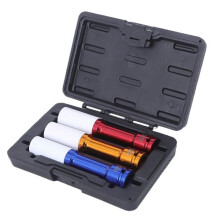 Extended Wheel Lug Nut Socket Set 17mm 19mm 21mm, Impact Wrench Sockets for Car Tire Nut Removal with Storage Case