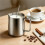 Conjunto com 4 Jarras de 591 Ml para Espumar Leite e 4 Canetas para Latte Art 4