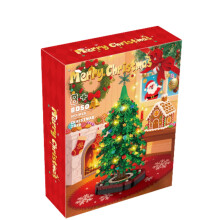 Kerstcadeau: kerstboom, kleine bouwblokjes, kerstcadeau voor teambuilding