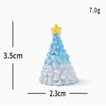 Mikrolandschaft Kreative Atmosphäre Weihnachtsbaum-Anhänger Mini-Tischdekoration