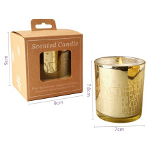 Portacandele in vetro, atmosfera romantica e creativa, tavolo romantico, aromaterapia, cena a lume di candela, regalo per le vacan