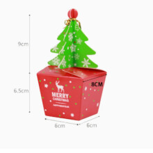 Christmas hand-held gift packaging bag, holiday gift bag, Christmas Eve candy biscuit packaging bag, children's gift bag
