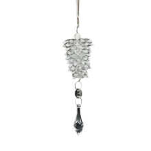 Acryl-Kiefernzapfen-Anhänger, künstlicher Kiefernzapfen-Anhänger, transparenter Kristall-Anhänger in Form eines kleinen Baumes