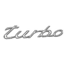 Emblemas cromados plateados mate brillantes negros para maletero con letras "turbo" para PORSCHE Cayenne Boxster Macan Paname