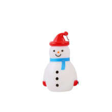 Decorazione natalizia a LED, pupazzo di neve luminoso, regalo di Natale per bambini.