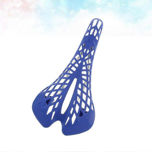 Mountain Bike Saddle Creative Spider Web Seat for Bike Use 3Pcs Blue 1