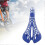 Sella per mountain bike, set creativo a ragnatela, 3 pezzi, blu. 4