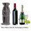 10pcs Burlap Drawstring Sleeves for Wine Bottles Blind Tasting Bags 3