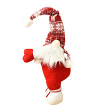 Weihnachtsmann-Vorhangschnalle, Vorhangband für gesichtslose Puppentür
