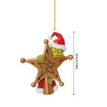 New Christmas Tree Ornament Pendant for Greentown Cartoon Character Showcase Acrylic Pendant