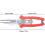 Stainless Forge Apple Tree Pear Scissors Double Mouth Agricultural Tools Flower Thinning Fruit Pruner [JKW] 2