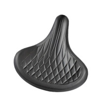 Elegante sella da bicicletta in pelle, ideale per lunghe escursioni e spostamenti quotidiani, con installazione semplice. Colore n