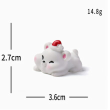 Set creativo Micro Paesaggio per Natale, regalo fai da te, accessori per decorazioni, mini ornamento da scrivania